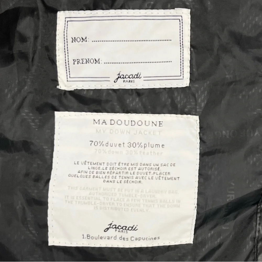 Jacadi Down Coat with Removable Hood Size 8